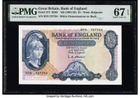 Great Britain Bank of England 5 Pounds ND (1961-63) Pick 372 PMG Superb Gem Unc 67 EPQ. 

HID09801242017

© 2022 Heritage Auctions | All Rights Reserv...