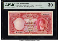 Iraq National Bank of Iraq 5 Dinars 1947 (ND 1950) Pick 30 PMG Very Fine 30. 

HID09801242017

© 2022 Heritage Auctions | All Rights Reserved