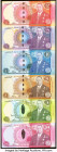 Tonga Matching Serial Number A002347 Commemorative Set with Folder, 6 Examples Crisp Uncirculated. 

HID09801242017

© 2022 Heritage Auctions | All Ri...