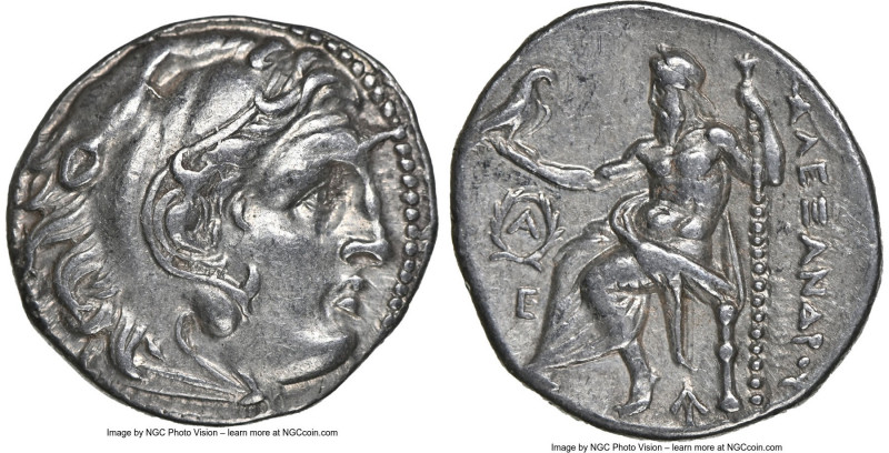 MACEDONIAN KINGDOM. Alexander III the Great (336-323 BC). AR drachm (18mm 11h). ...