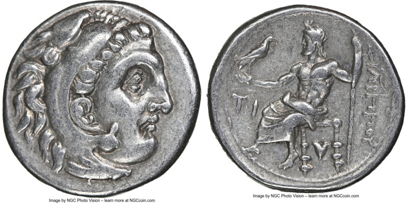 MACEDONIAN KINGDOM. Philip III Arrhidaeus (323-317 BC). AR drachm (18mm, 1h). NG...
