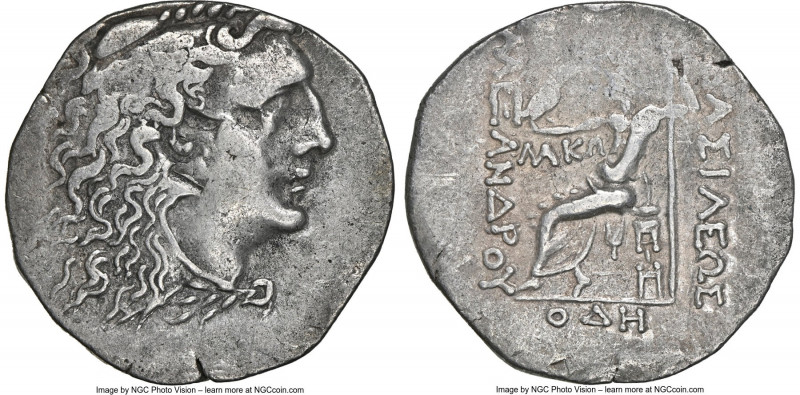 THRACE. Odessus. Ca. 125-70 BC. AR tetradrachm (31mm, 12h). NGC VF. Late posthum...