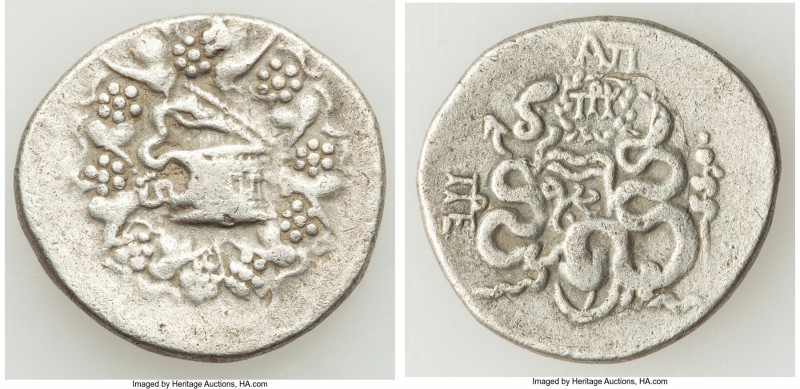 MYSIA. Pergamum. Roman Rule (ca. 133-67 BC). AR cistophorus (28mm, 11.79 gm, 1h)...