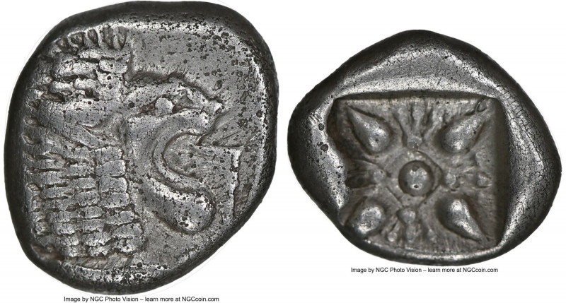 IONIA. Miletus. Ca. late 6th-5th centuries BC. AR 1/12 stater or obol (10mm). NG...