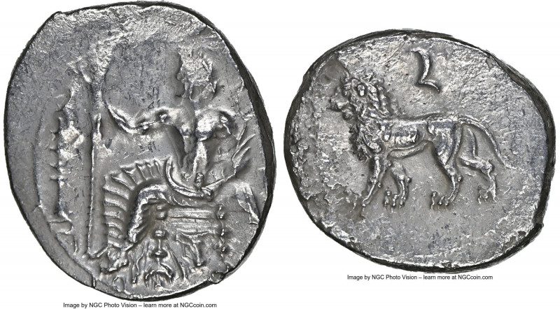 CILICIA. Tarsus. Mazaeus, as Satrap (ca. 361-328 BC). AR stater (24mm, 10.52 gm,...
