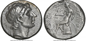 SELEUCID KINGDOM. Interregnum - The "Soter" Coinage. Seleucus II(?) (246-225 BC). AR tetradrachm (28mm, 1h). NGC Choice Fine, edge chip. Uncertain Ant...