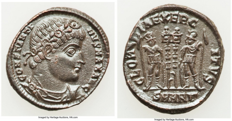 Constantine I the Great (AD 307-337). AE3 or BI nummus (18mm, 2.73 gm, 5h). Choi...