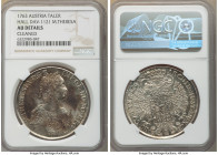 Maria Theresa Taler 1763 AU Details (Cleaned) NGC, Hall mint, KM1816, Dav-1121. 

HID09801242017

© 2022 Heritage Auctions | All Rights Reserved