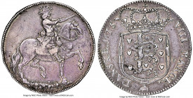 Christian V 2 Krone (8 Mark) 1675-GK XF Details (Edge Filing) NGC, Copenhagen mint, KM351.2, Dav-3634. 38.51gm. Grass below horse variety. 

HID0980...