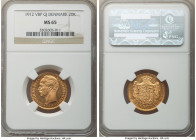 Frederick VIII gold 20 Kroner 1912 (h)-VBP MS65 NGC, Copenhagen mint, KM810.

HID09801242017

© 2022 Heritage Auctions | All Rights Reserved