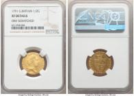 George III gold 1/2 Guinea 1791 XF Details (Obverse Scratched) NGC, KM608.

HID09801242017

© 2022 Heritage Auctions | All Rights Reserved