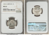 George IV Shilling 1826 MS63 NGC, KM694, S-3812. Whirling mint bloom with pearl gray toning. 

HID09801242017

© 2022 Heritage Auctions | All Righ...