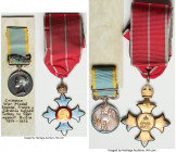 Pair of Uncertified Medals, 1) George V Most Excellent Order of the British Empire Commander Neck Badge ND (1936), Barac-838. Type II. 2) Victoria Cri...