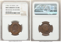 British India. Edward VII Mint Error - Brockage on Reverse 1/4 Anna ND (1903-1910) VF25 Brown NGC, cf. KM501. 

HID09801242017

© 2022 Heritage Au...