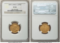 Republic gold 1/2 Pond 1894 VF25 NGC, Pretoria mint, KM9.2.

HID09801242017

© 2022 Heritage Auctions | All Rights Reserved