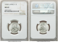 George V Shilling 1930 MS63 NGC, Pretoria mint, KM17.2.

HID09801242017

© 2022 Heritage Auctions | All Rights Reserved