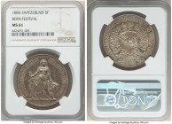 Confederation "Bern Shooting Festival" 5 Francs 1885 MS61 NGC, KM-XS17, Richter-193.

HID09801242017

© 2022 Heritage Auctions | All Rights Reserv...