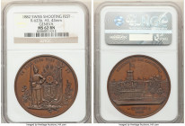 Confederation bronze "Geneva Shooting Festival" Medal 1882 MS62 Brown NGC, Richter-623b. 43mm. By Richard. 

HID09801242017

© 2022 Heritage Aucti...