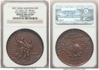 Confederation bronze "Solothurn - Olten Shooting Festival" Medal 1897 MS63 Brown NGC, Richter-1125b. 45mm.

HID09801242017

© 2022 Heritage Auctio...