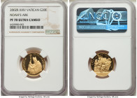 John Paul II gold Proof 20 Euro 2002 PR70 Ultra Cameo NGC, Rome mint, KM361. Mintage: 2,800. One year type. AGW 0.1769 oz. 

HID09801242017

© 202...