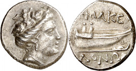 (187-168 a.C.). Macedonia. Amfípolis. Tetróbolo. (S. 1384 sim) (CNG. III, 326). Acuñada bajo Filipo V o Perseo. 2,37 g. EBC-.