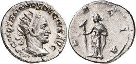 (250-251 d.C.). Trajano Decio. Antoniniano. (Spink 9368) (S. 16) (RIC. 12b). 4,10 g. EBC/EBC-.