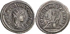 (260-261 d.C.). Quieto. Antoniniano. (Spink 10827) (S. 11) (RIC. 9). Escasa. 4,66 g. MBC+.