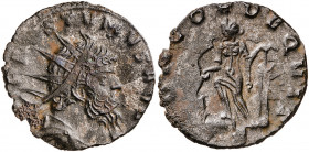 (268 d.C.). Póstumo. Antoniniano. (Spink 10930) (S. 19) (RIC. 373). 2,48 g. MBC.
