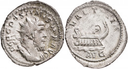 (260-265 d.C.). Póstumo. Antoniniano. (Spink 10958) (S. 167) (RIC. 73). 3,69 g. MBC/MBC+.