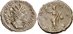 (270-271 d.C.). Victorino. Antoniniano. (Spink 11175) (Co. 79) (RIC. 118). 2,76 g. MBC.