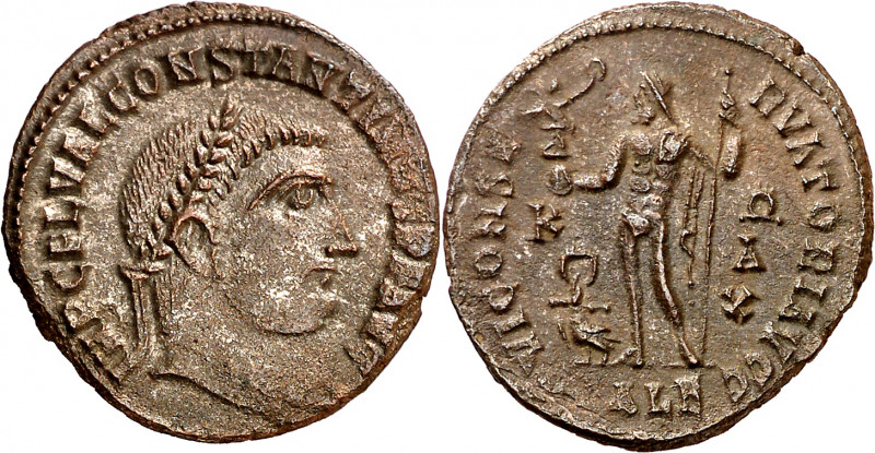 (315-316 d.C.). Constantino I. Alejandría. Follis. (Spink 15964) (Co. 297) (RIC....