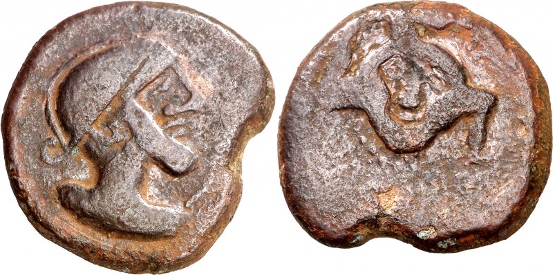 Iliberri (Granada). As. (FAB. 1506) (ACIP. 2286). Defecto de cospel. 16,16 g. (M...