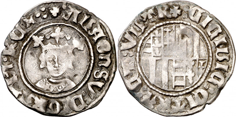 Alfons IV (1416-1458). Nàpols. Ral. (Cru.V.S. 895) (Cru.C.G. 2939a). Ex Áureo 01...