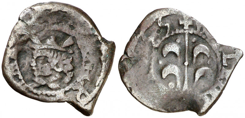 1655. Felipe IV. Valencia. 1 diner. (AC. 48) (Cru.C.G. 4435k). Ex Áureo 27/02/20...