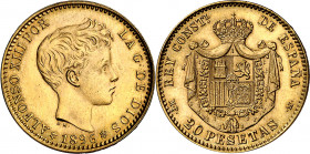 1896*1962. Franco. MPM. 20 pesetas. (AC. 173). 6,44 g. S/C-.