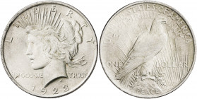 Estados Unidos. 1923. Filadelfia. 1 dólar. (Kr. 150). AG. 26,71 g. EBC.