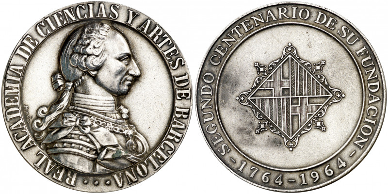 1764-1964. Barcelona. Segundo Centenario de la Fundación de la Real Academia de ...