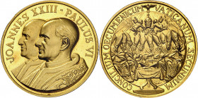 Vaticano. Juan XXIII-Pablo VI. II Concilio Ecuménico. Oro. 6,01 g. Ø21 mm. Proof.
