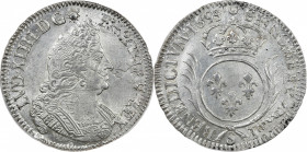 Louis XIV - 1/2 écu aux Plames 1693 S (Reims) 
Flan réformé.

Argent - 13,70 grs - 33 mm
G.185
SPL / PCGS MS63

Monnaie gradée par PCGS en MS63. Super...