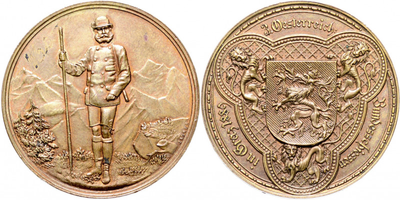 SHOOTING MEDALS AUSTRIA-HUNGARY&nbsp;
Bronzový odražek medaile III. Rakouská sp...