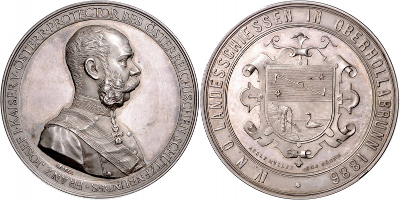 SHOOTING MEDALS AUSTRIA-HUNGARY&nbsp;
Ag medaile IV. Dolnorakouská zemská střel...