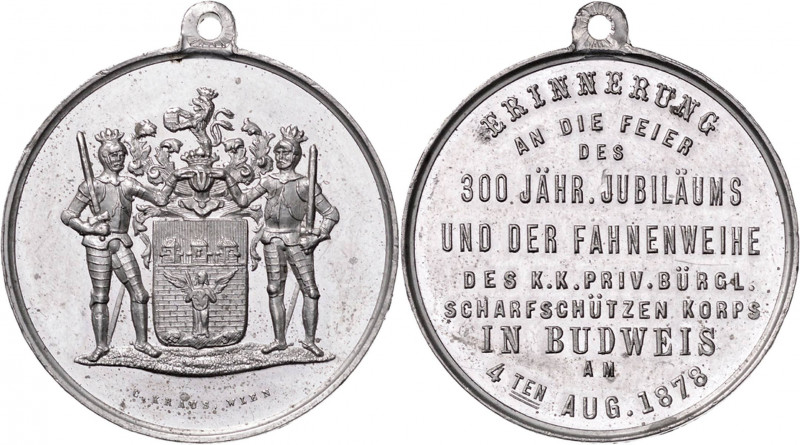 CVIKOV (ZWICKAU), ČESKÉ BUDĚJOVICE (BUDWEIS), DEČÍN (TETSCHEN)&nbsp;
AE medaile...