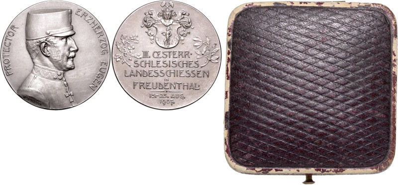 BRUNTÁL (FREUDENTHAL)&nbsp;
Ag medaile III. Rakousko - Slezská zemská střelba B...