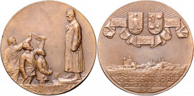 JIHLAVA (IGLAU)&nbsp;
AE medaile XII. Moravská zemská střelba Jihlava, 1912, 19,76g, pouze 6 ks na trhu. 38 mm, bronz, H. Schäfer, Haus 5355&nbsp;
...