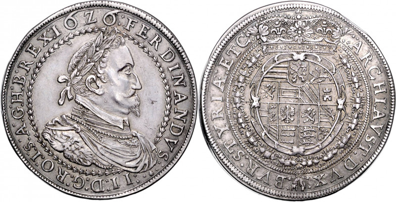 FERDINAND II (1617 - 1637)&nbsp;
2 Thaler, 1626, 56,02g, Graz. Dav 3107&nbsp;
...