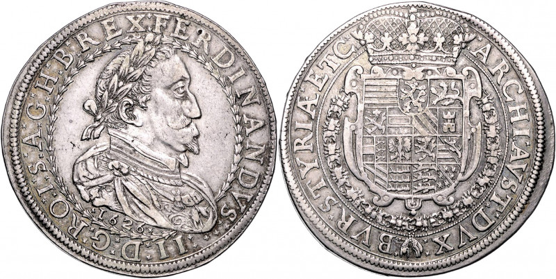FERDINAND II (1617 - 1637)&nbsp;
1 Thaler, 1626, 28,82g, Graz. Dav 3108&nbsp;
...