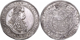 LEOPOLD I (1657 - 1705)&nbsp;
1 Thaler, 1676, 28,66g, Graz. Dav 3232&nbsp;

EF | EF