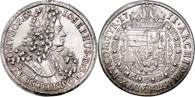 JOSEPH I (1705 - 1711)&nbsp;
1 Thaler, 1711, 28,21g, Her 125&nbsp;

EF | EF