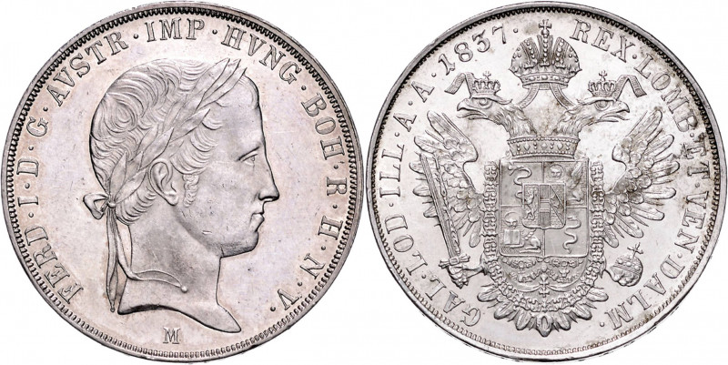 FERDINAND V / I (1835 - 1848)&nbsp;
1 Scudo, 1837, 25,97g, M. Früh 1007&nbsp;
...