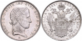 FERDINAND V / I (1835 - 1848)&nbsp;
1 Scudo, 1837, 25,97g, M. Früh 1007&nbsp;

EF | EF , drobné rysky | hairlines